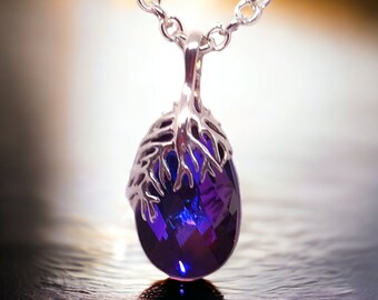 Crystal Amethyst Pendant