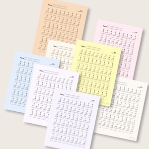 Kleuterschool 1e klas wiskunde feiten oefenbladen afdrukbaar digitaal, thuisonderwijs, zomer, feit gezinnen optellen 1-7, aftrekken 1-6
