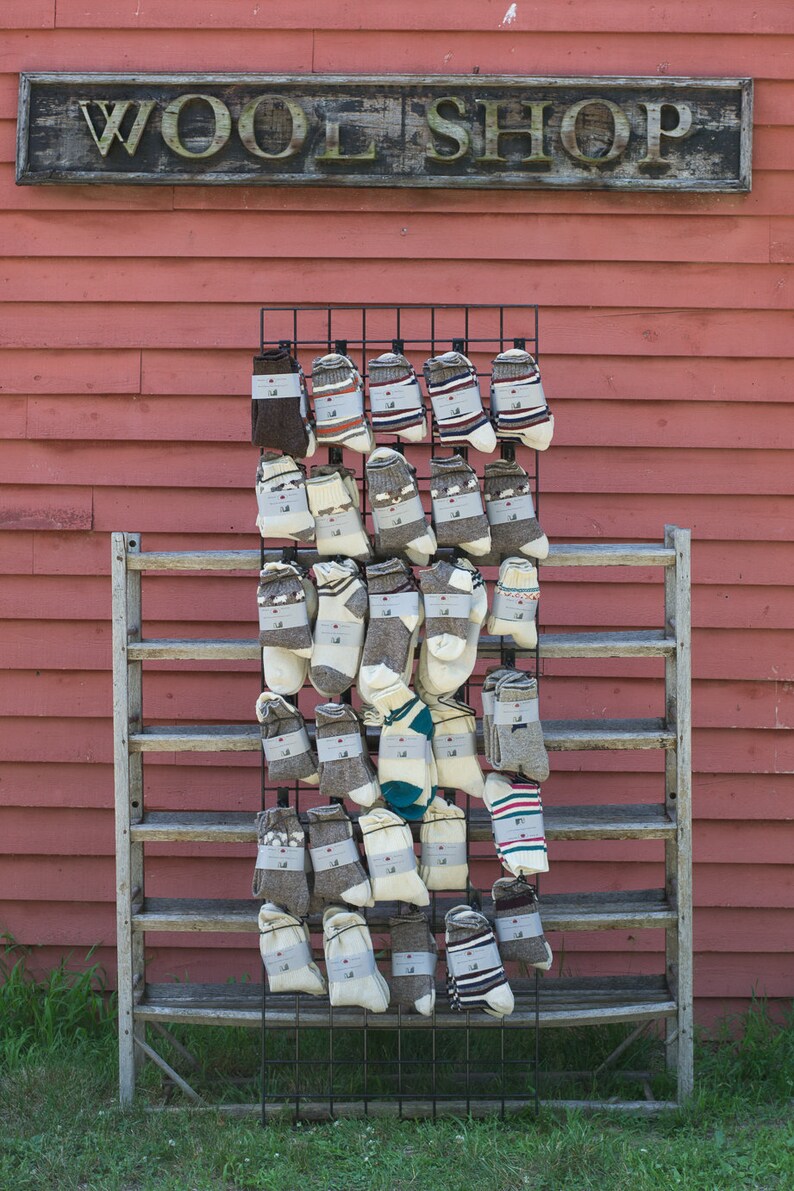 Traditional Farmer's Socks // 100 Natural Wool // Unisex Etsy