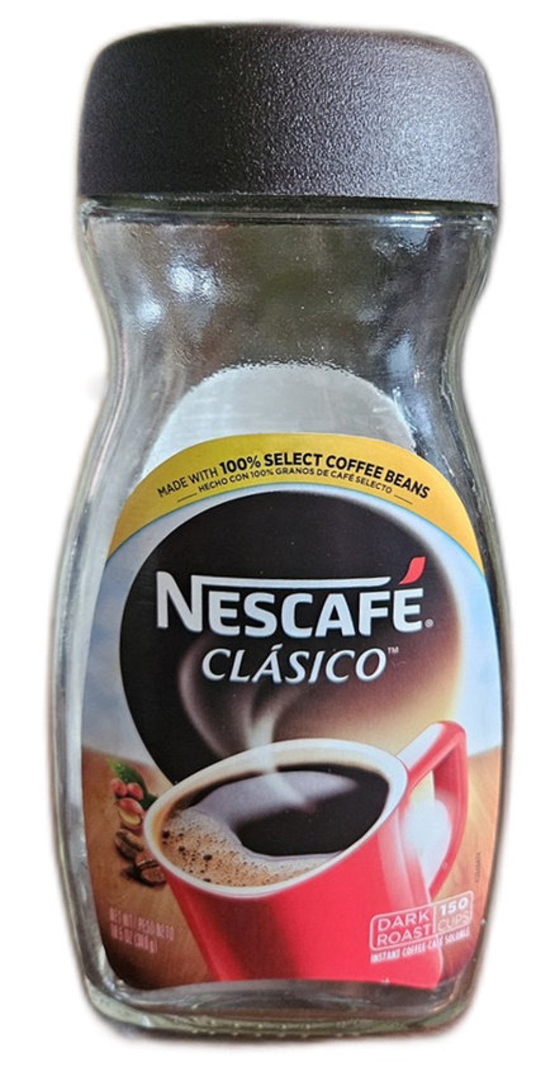 EMPTY Nescafe Classico Dark Roast Glass Jars for Sale 10.5 Etsy
