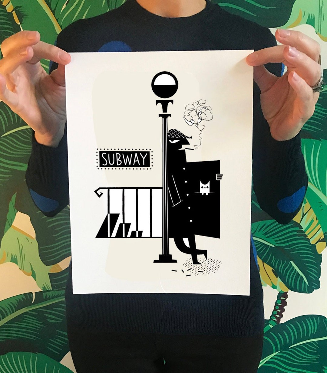 Bad Larry Print - Etsy