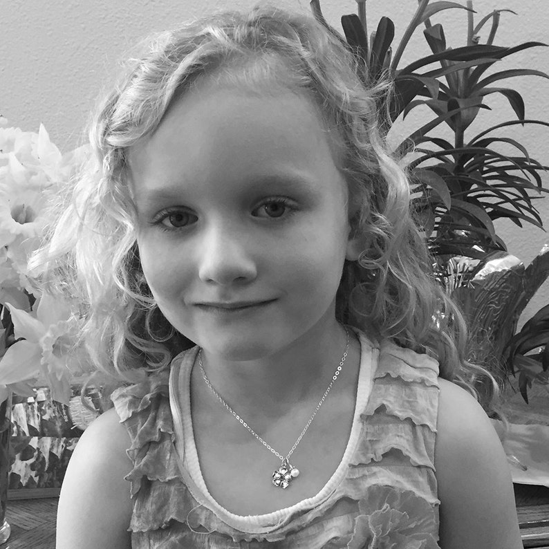 Flower Girl Necklace Will You Be My Flower Girl Flower and Etsy