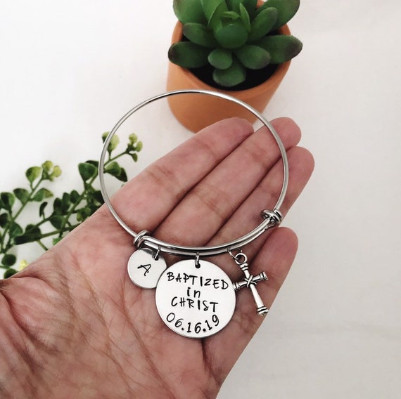 Adult Baptism Gift Baptized in Christ, Personalized Baptism Gift For Teen Girl, Keepsake Baptism Date Gift For Woman, Baptism Gift For Women