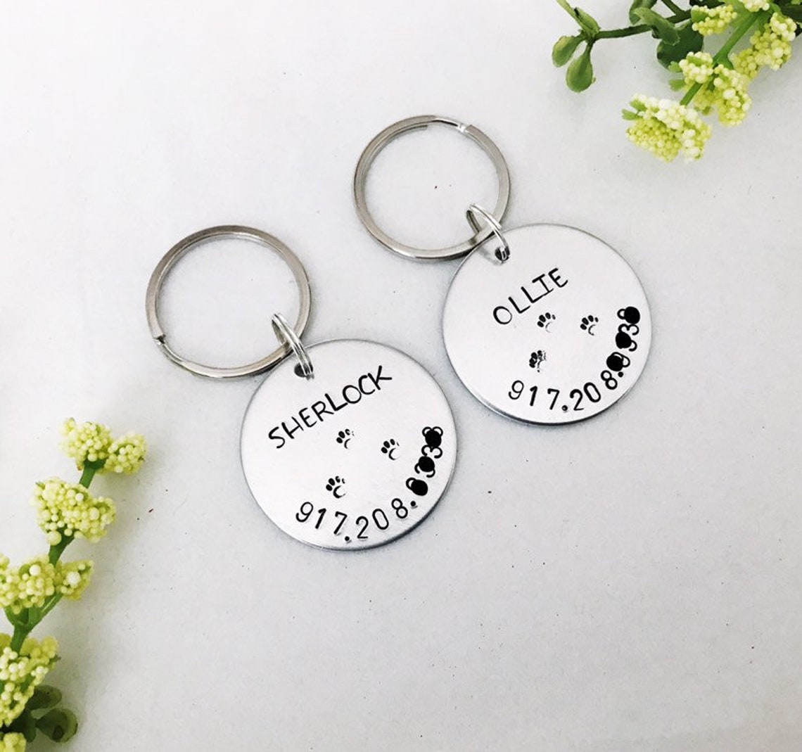 Personalized Dog Id Tag Custom Dog Tags for Dogs Dog Tag for Etsy
