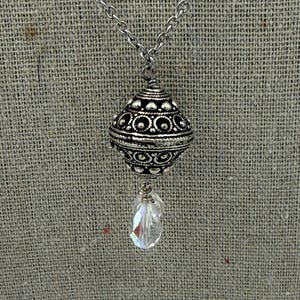 Long Stainless Steel Pendant Necklace