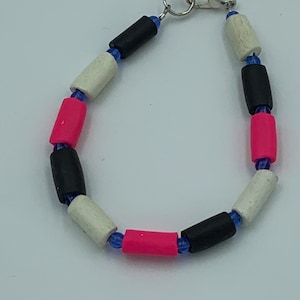 Polymer Clay Beaded Bracelet