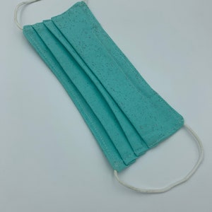 Aqua Double Ply Mask With nose clip