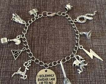 Harry Potter Themed Charm Bracelet