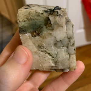 Natural Calcite with Malachite and Pyrite