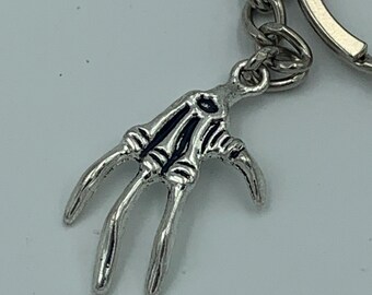 Skeleton Hand Stainless Steel Key Ring