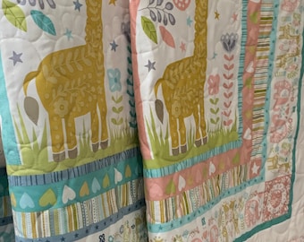 Zoo Animal baby blankets