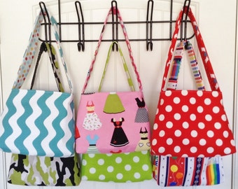 Bags for Children, little Bags for kids to carry, Girls and Boys will love these adorable bags.  They can fill them up with toys, dolls,