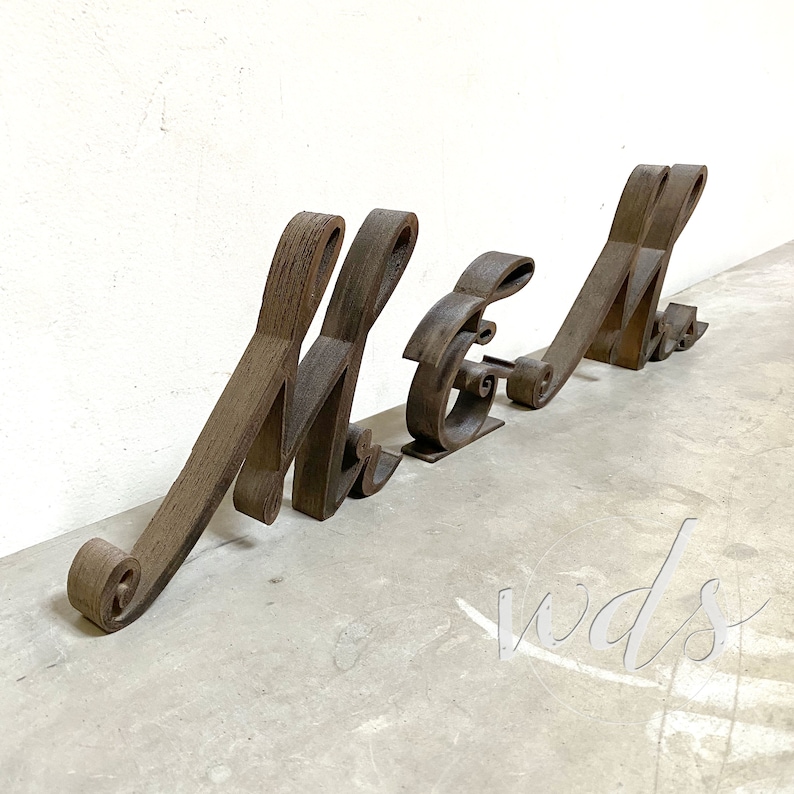 Mr /& Mrs Sign 6in Dark Walnut Finish Sweetheart Table decor head table decor sweetheart table sign sweetheart table wood sign FREE Shipping
