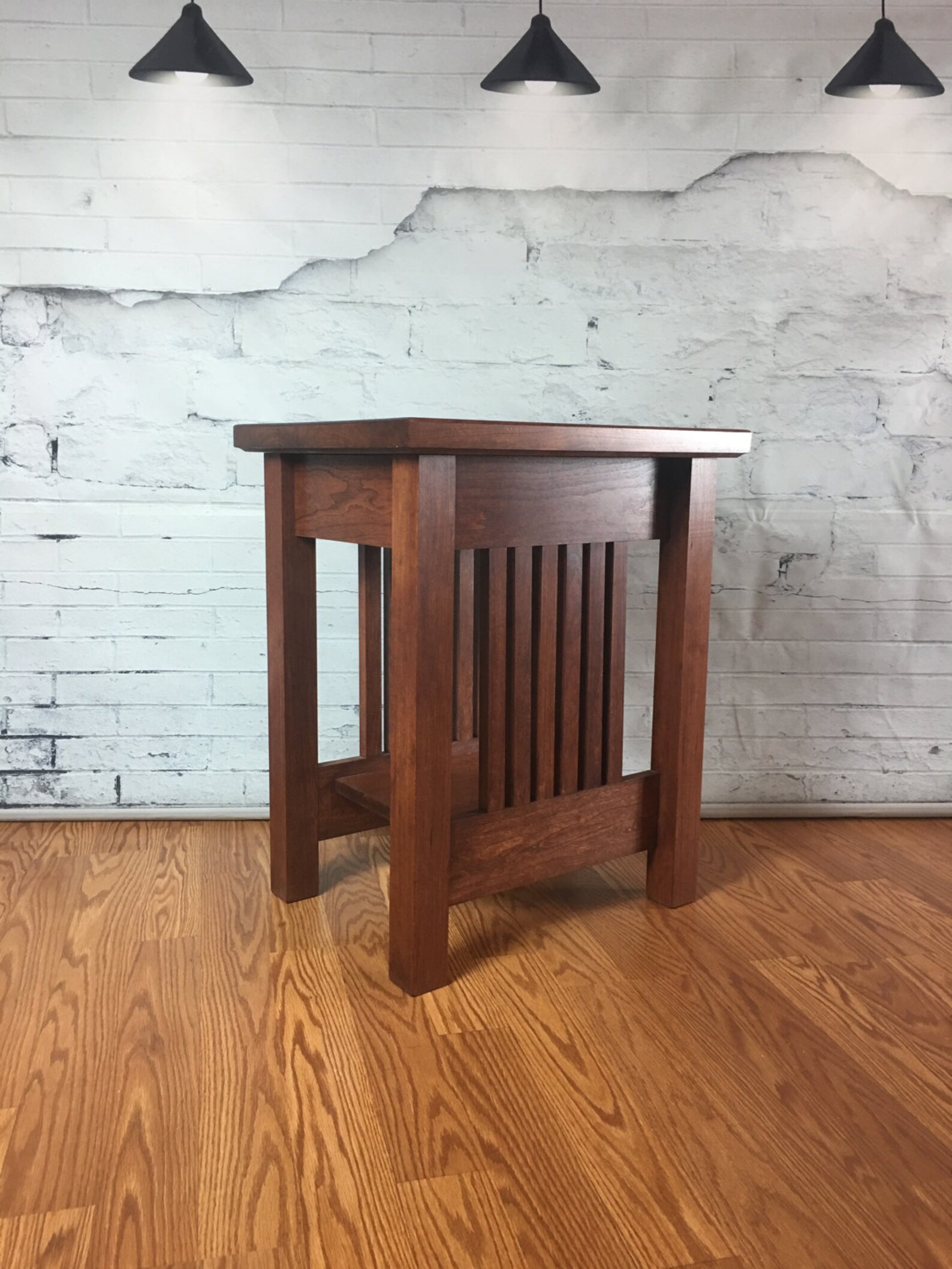 End Table With Secret Compartment. the Bella From Top Secret Etsy