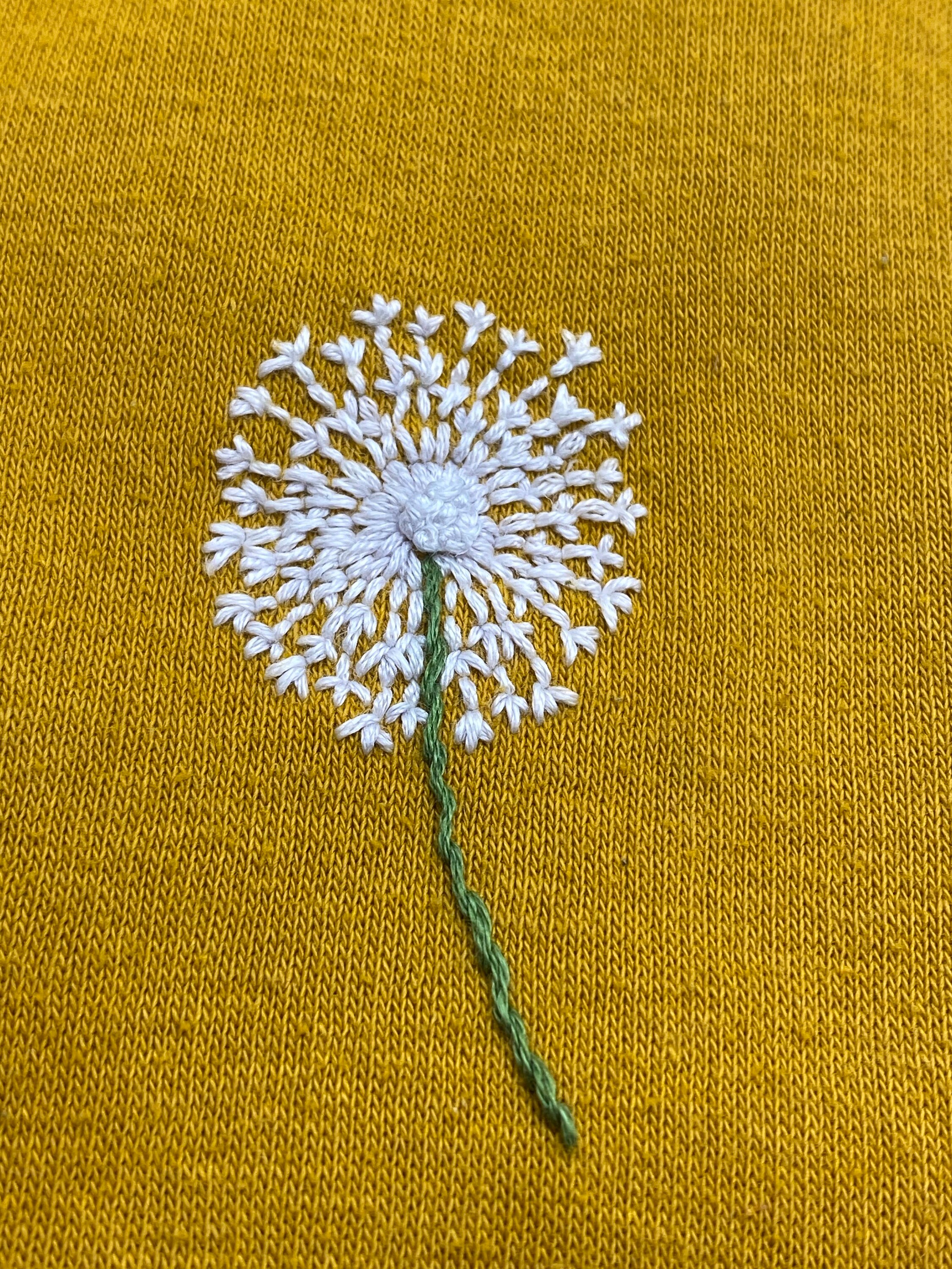 Upcycled clothing embroidery kit Beginners embroidery Etsy