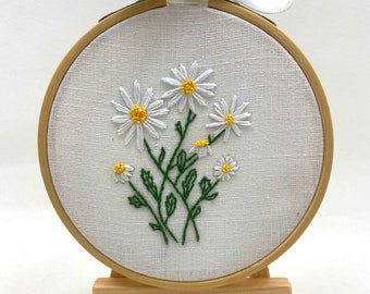 Zestaw do haftu Daisy: DIY dla początkujących