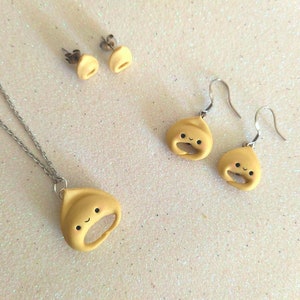 Tortellino Sieraden, Tortellini, Gevulde Pasta, Italiaans Eten, Ketting Oorbellen Sleutelhanger - Kawaii Kies je favoriet