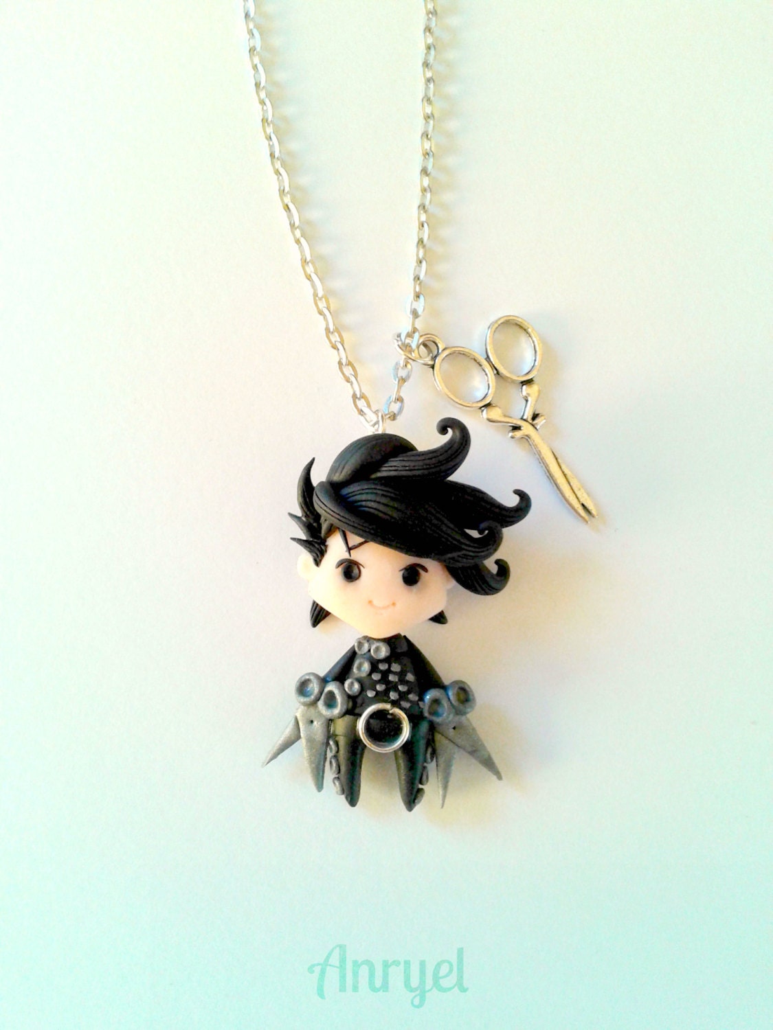 Tim Burton Edward Mit Den Scherenhanden Fan Art Mani Di Etsy