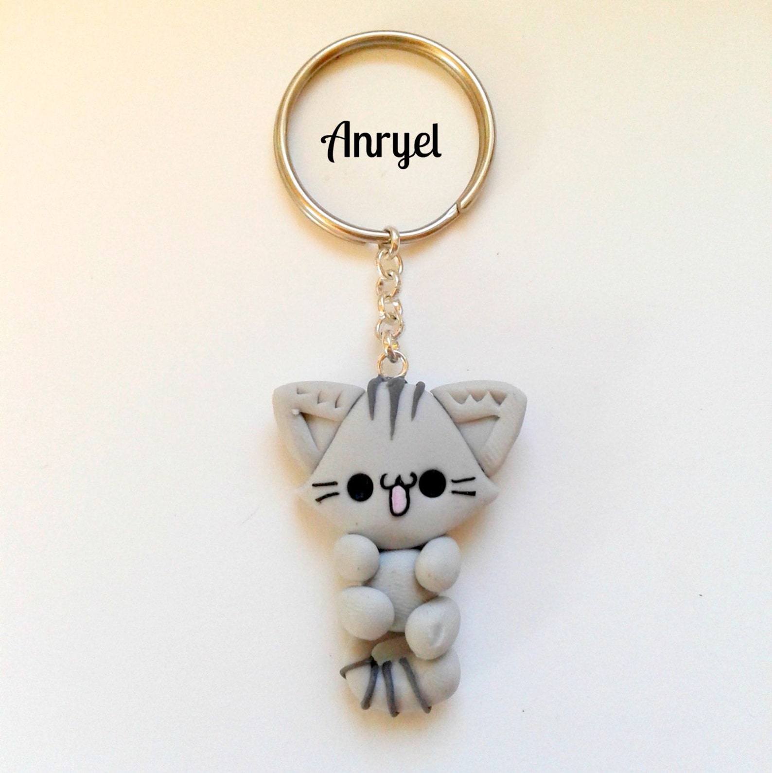 Portachiavi Gatto Divertenti - Set Da 3 In Metallo, Design Carino, Per Zaini E Chiavi