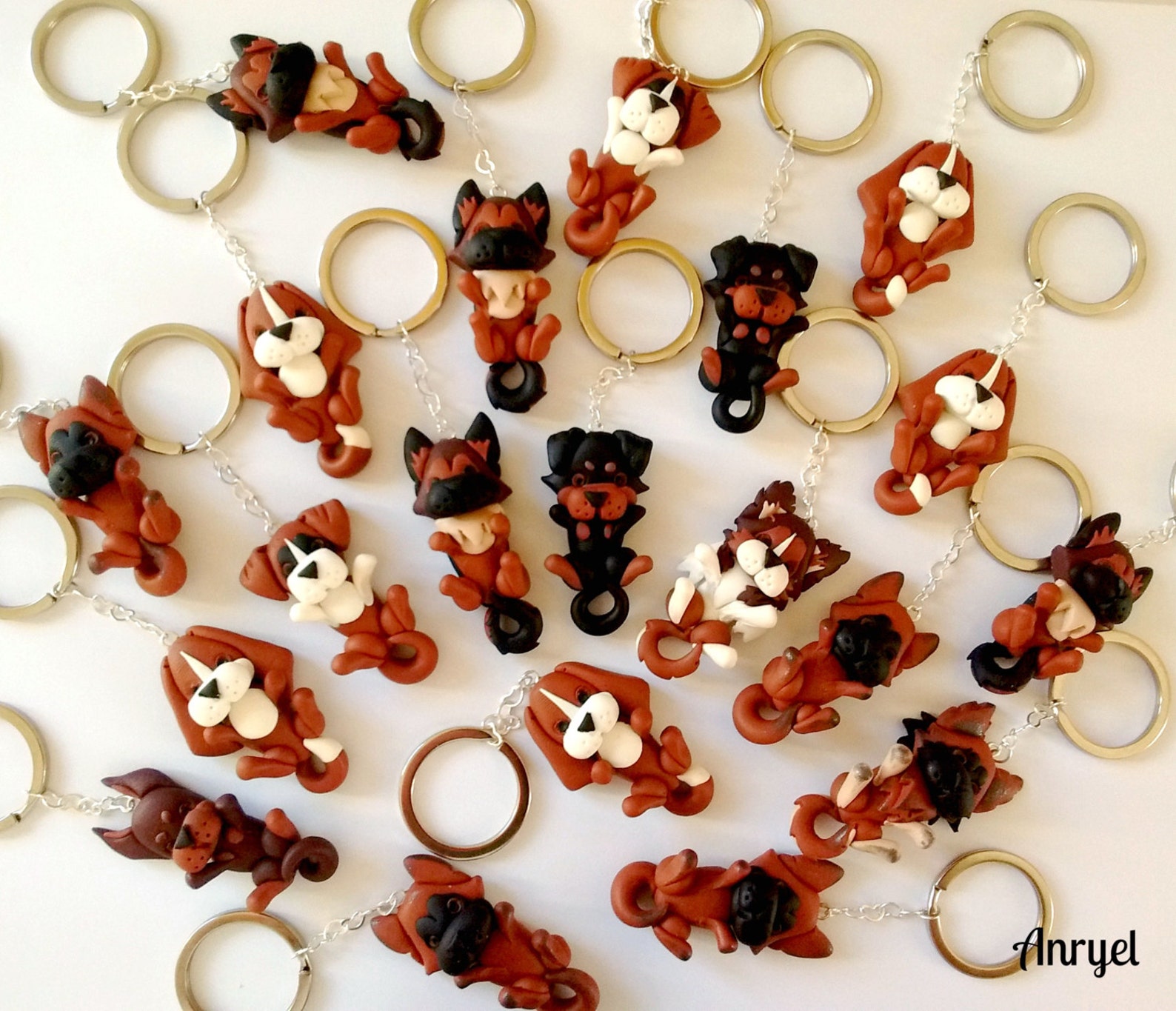 Kinretixia Porte-clés Teckel En Cuir Synthétique Avec Pendentif En Chocolat, Mignon Sac Y2K Pour Femme, Porte-clés Pour Anniversaire, Accessoire Esthétique