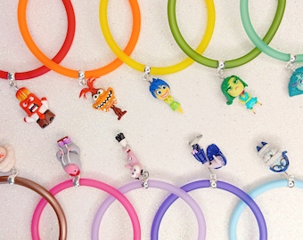 Emotions Bracelets - Handmade Charms Inspired by Joy, Sadness, Fear, Anger, Disgust, and Nostalgia - Limited Edition