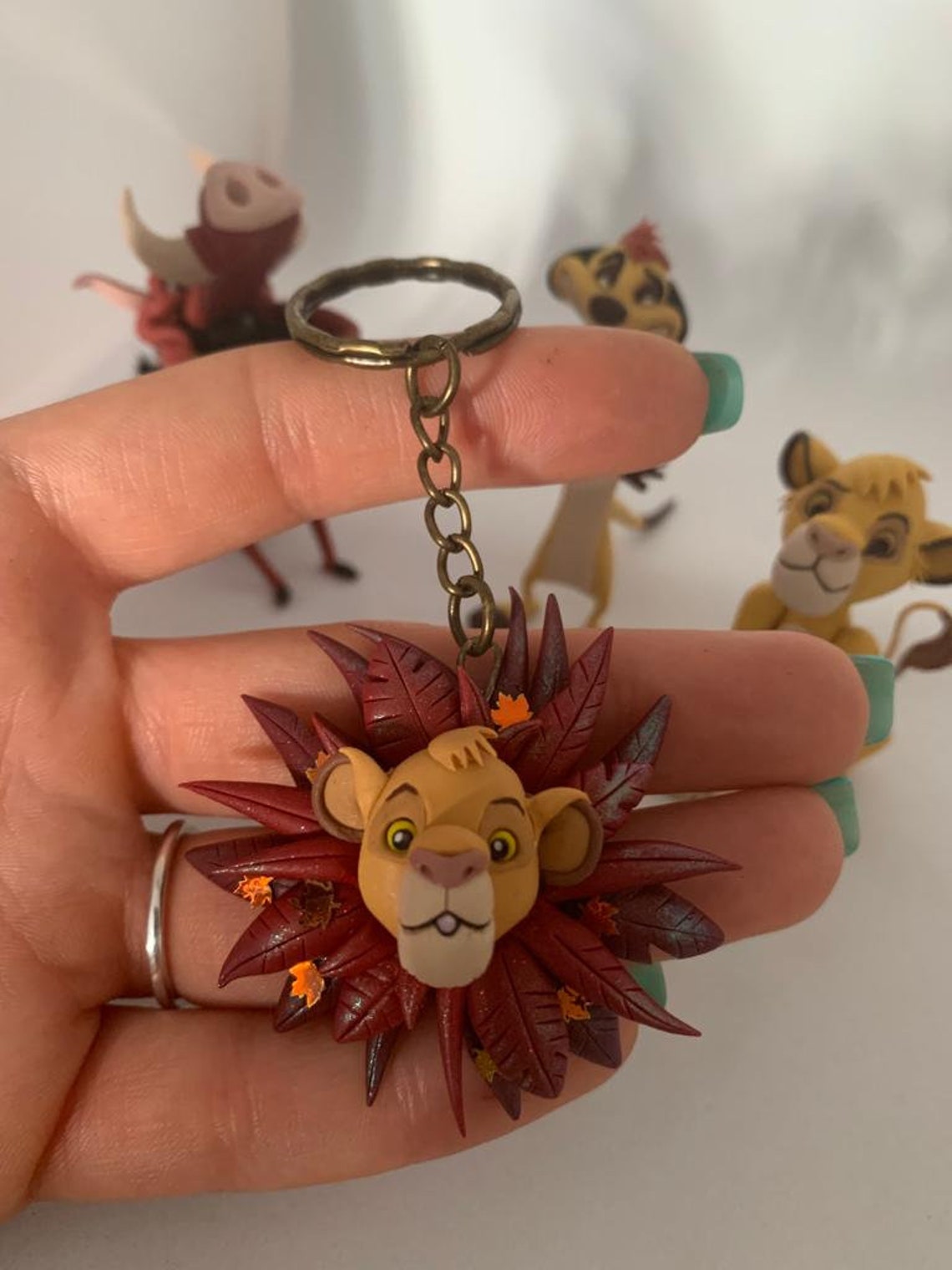 Portachiavi Testa Di Leone In Acciaio Inox - Design Scheletro, Simbolo Di Forza E Coraggio | Regalo Uomo/Donna - Foto 11