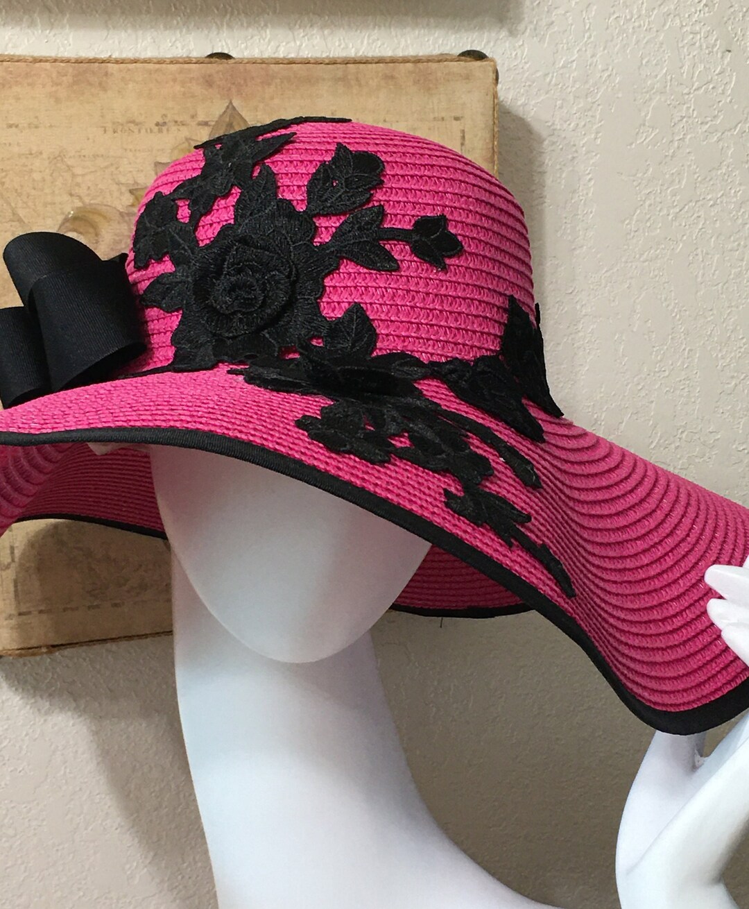 Bridal Shower Hat Church Hat Tea Party Hat Wedding Hat Sun Hat Etsy