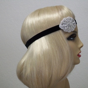 CLOSEOUT! Great Gatsby headpiece, Flapper headband, 1920s headpiece, Roaring 20s, Beaded headband, 1920s hair accessory, Vintage inspired