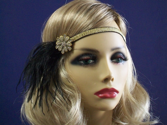 1920s headband, Flapper headband, 1920s headpiece, Gatsby headband,  Great Gatsby, Art Deco headband, 1920s hair accessory, Vintage inspired