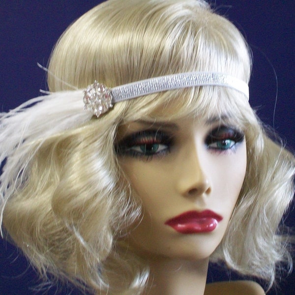 1920s headband, Flapper headband, 1920s headpiece, Gatsby headband,  Great Gatsby, Art Deco headband, 1920s hair accessory, Vintage inspired