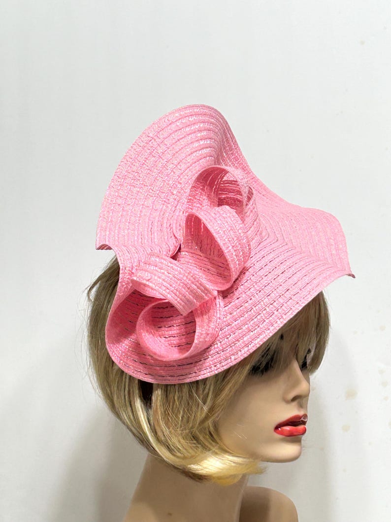 Pink Fascinator, Races Headband, Kentucky Derby Hat, Races Fascinator ...