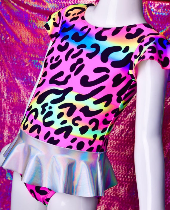 Girls Swimsuit Neon/ Metallic/Animal Print