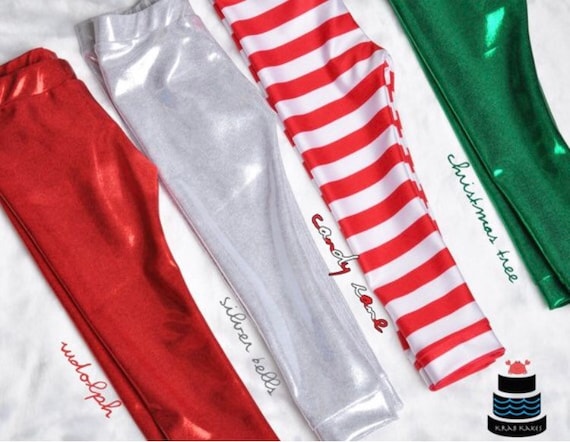 Christmas leggings.  Holiday legginggs.
