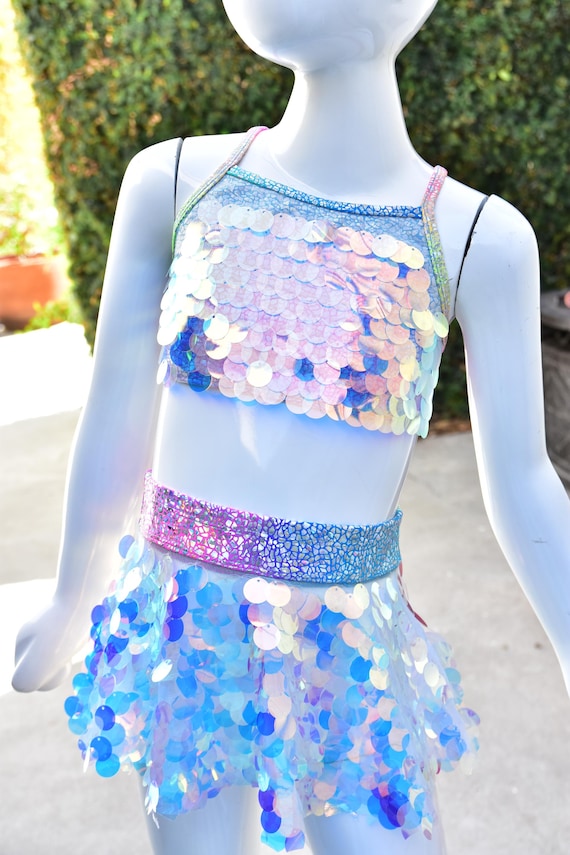 Girls unicorn Costume Set