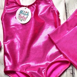 Girls Metallic Mystique Leotard: Gymnastics & Dance image 7