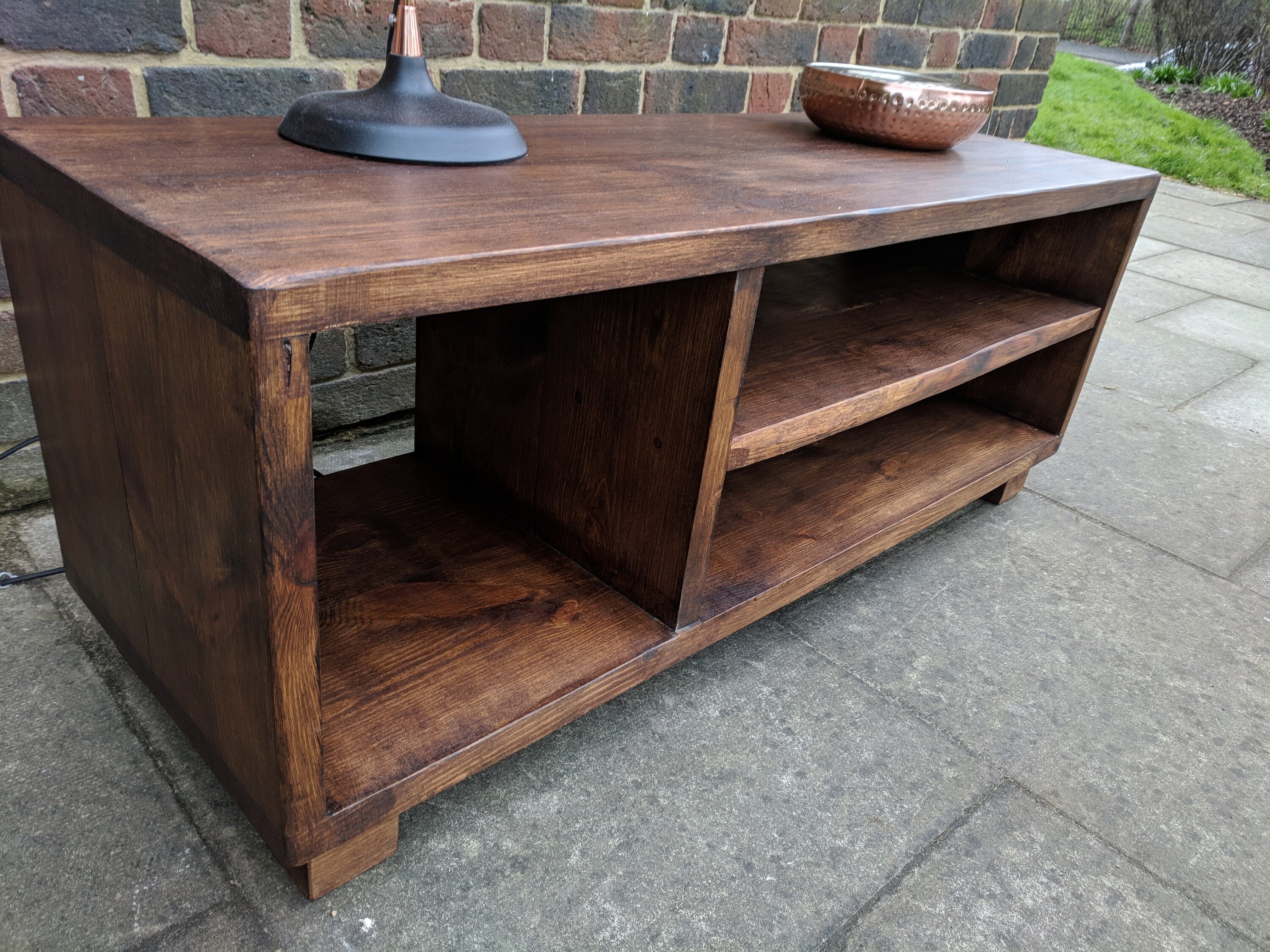 TV Unit Media Unit Hall Console Handmade From Reclaimed Wood Etsy UK