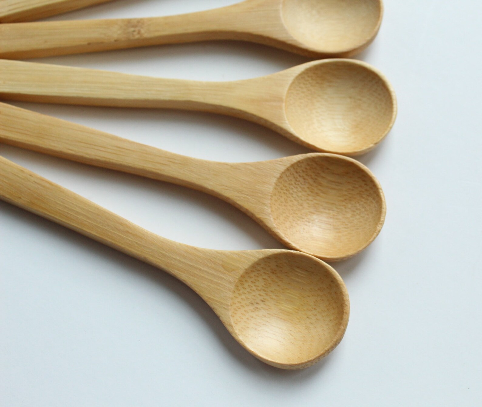 6 PCS Mini Wooden Spoons, 3.2 Inch Tiny Spoons For Spices