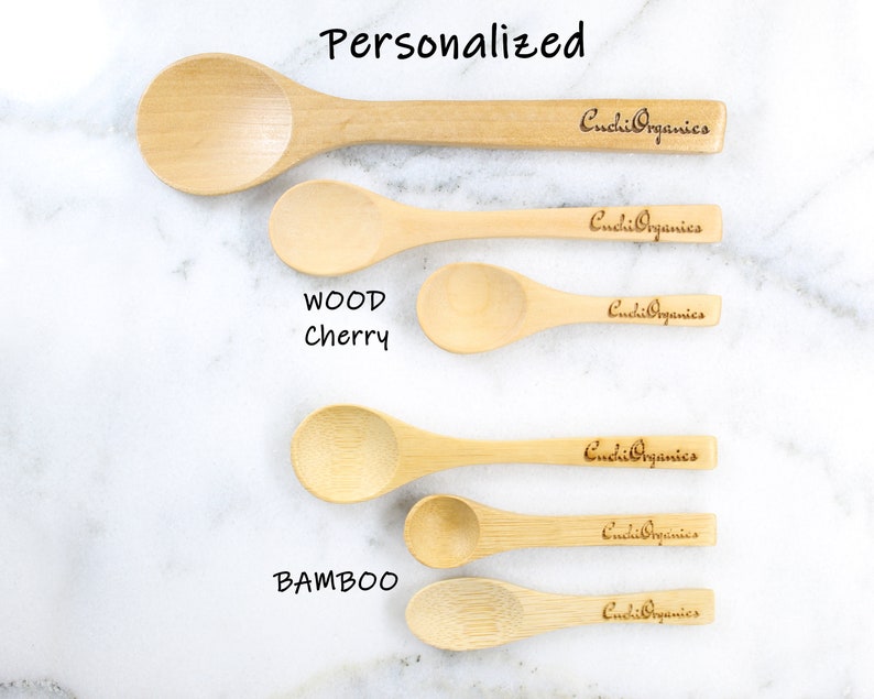 BULK mini WOODEN spoons 3 inch wood teaspoons small wooden Etsy