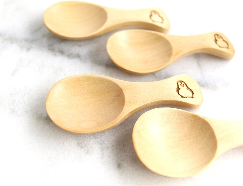 Small Penguin Wooden Spoon 3 Inch Animal Lovers' Spoons - Etsy