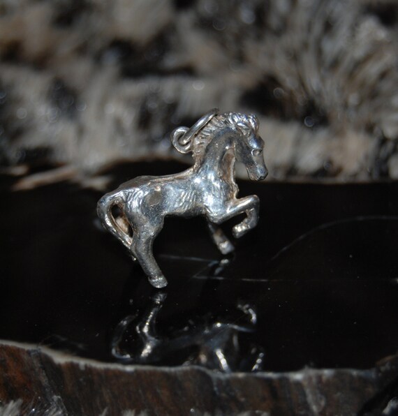 Ciondolo Cavallo Rampante In Oro Giallo Piccolo | - La - Foto 10