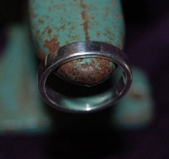 Classic Stacking Flat 925 Sterling Anniversary We… - image 2