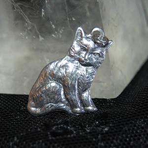 Cat Pendant in Sterling #BKB-KCHRM32