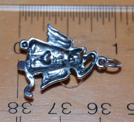 Angel Kitty Cat Heart Vintage Designer Schube Pen… - image 5