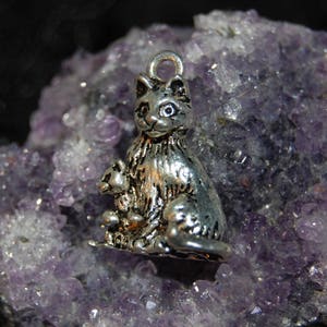 Cat Pendant in Sterling #BKB-KCHRM54