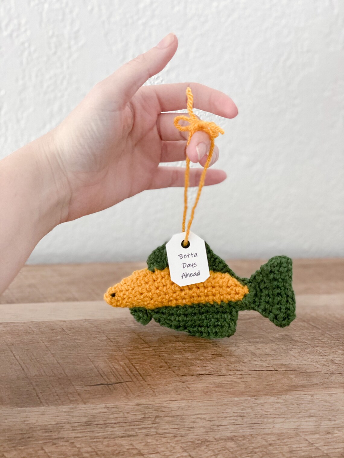 Crocheted Betta Fish Ornament Betta Days Ahead Christmas Etsy.de