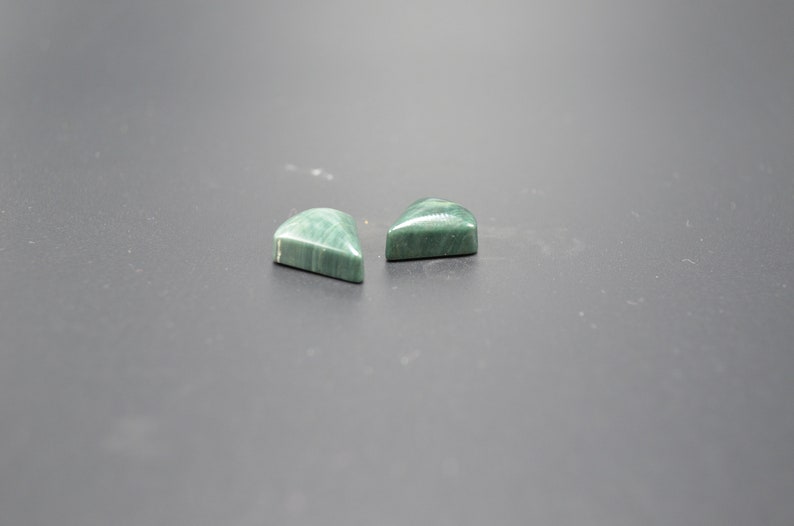 Matching set of ellipso jasper cabochons