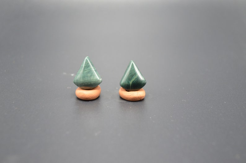 Matching set of ellipso jasper cabochons