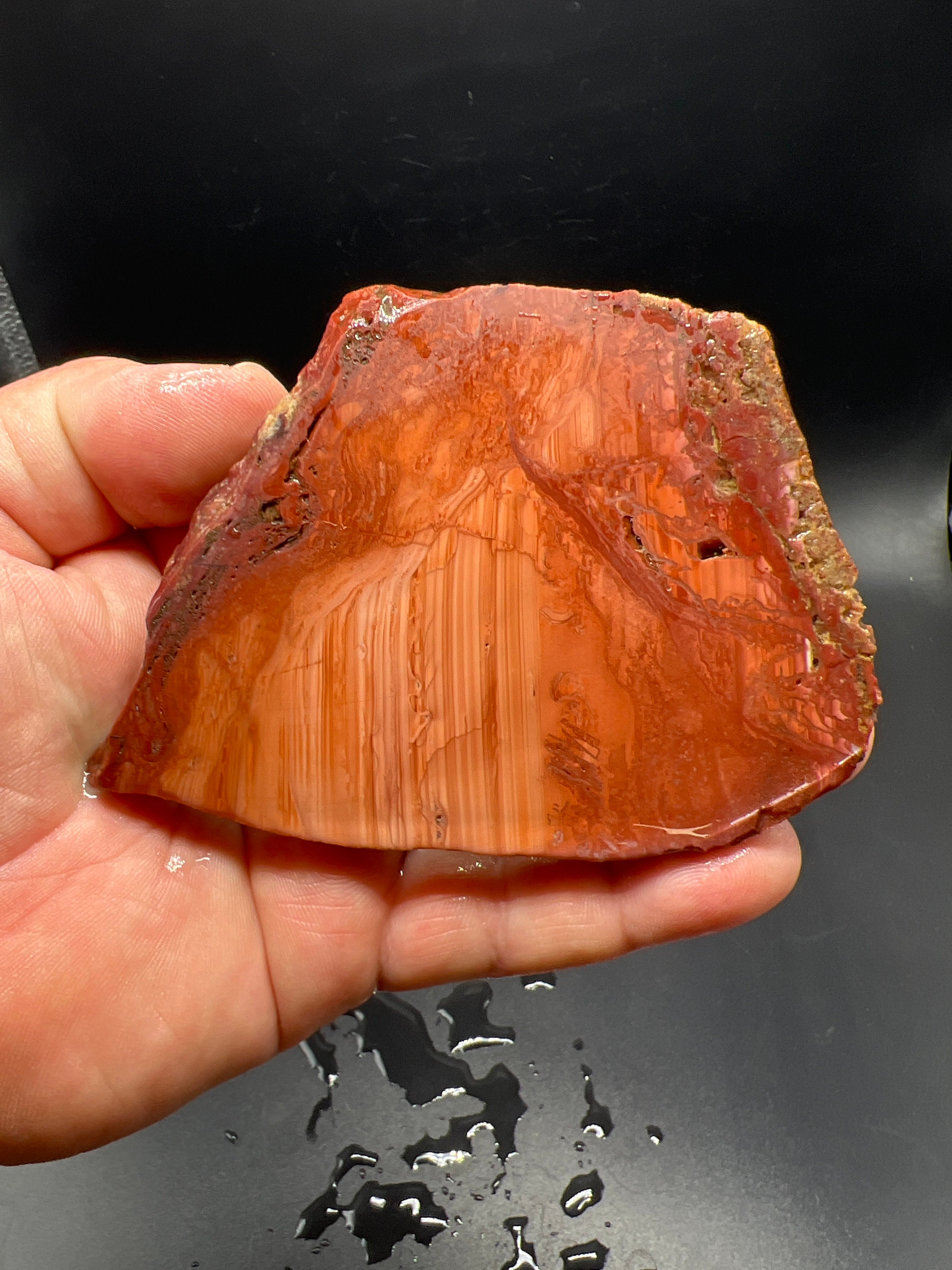 Imperial jasper lapidary slab 15