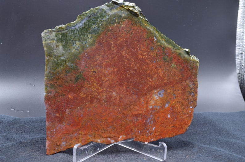 Maury mountain moss agate slab 10 | Etsy