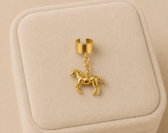 Horse Ear Cuff, Gold
